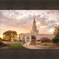 Sacramento Temple Sunset Panorama