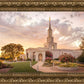 Sacramento Temple Sunset Panorama