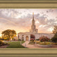 Sacramento Temple Sunset Panorama