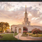 Sacramento Temple Sunset Panorama