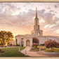 Sacramento Temple Sunset Panorama
