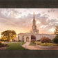 Sacramento Temple Sunset Panorama