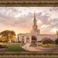 Sacramento Temple Sunset Panorama