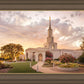 Sacramento Temple Sunset Panorama