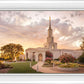 Sacramento Temple Sunset Panorama