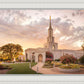 Sacramento Temple Sunset Panorama