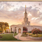 Sacramento Temple Sunset Panorama