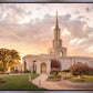 Sacramento Temple Sunset Panorama