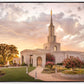 Sacramento Temple Sunset Panorama