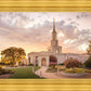 Sacramento Temple Sunset Panorama
