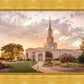 Sacramento Temple Sunset Panorama