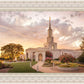 Sacramento Temple Sunset Panorama