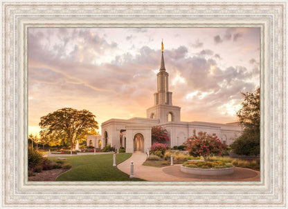 Sacramento Temple Sunset Panorama