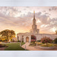Sacramento Temple Sunset Panorama