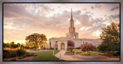 Sacramento Temple Sunset Panorama