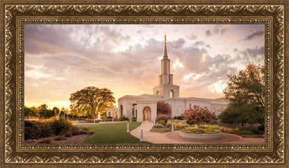 Sacramento Temple Sunset Panorama