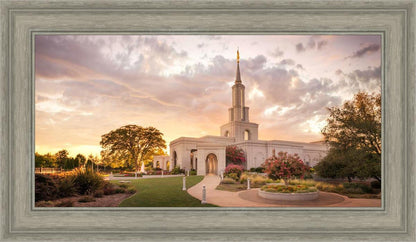 Sacramento Temple Sunset Panorama