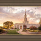 Sacramento Temple Sunset Panorama