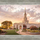 Sacramento Temple Sunset Panorama