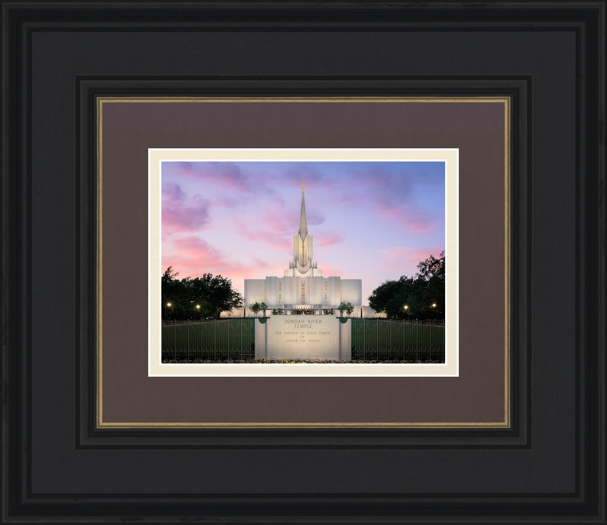 Jordan River Temple Eventide