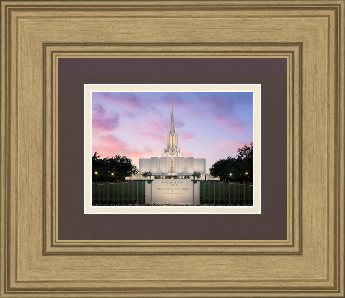 Jordan River Temple Eventide