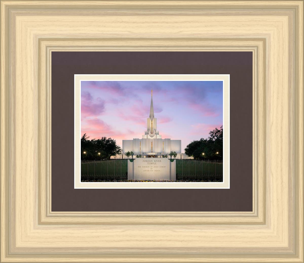 Jordan River Temple Eventide