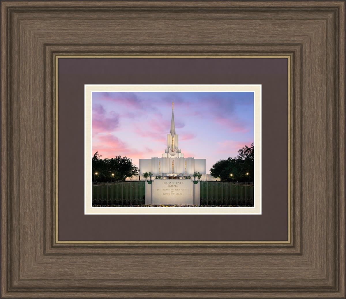 Jordan River Temple Eventide