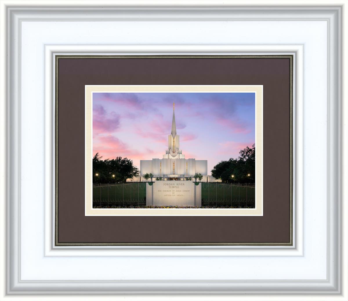 Jordan River Temple Eventide