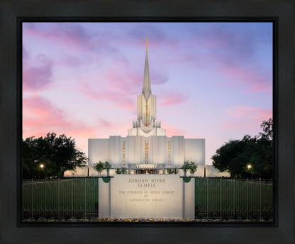 Jordan River Temple Eventide