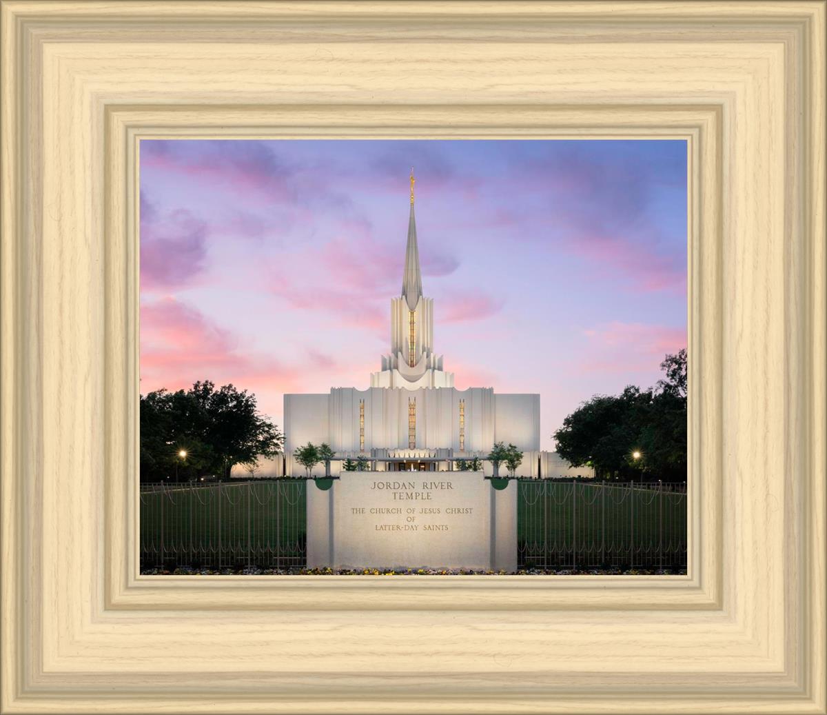 Jordan River Temple Eventide