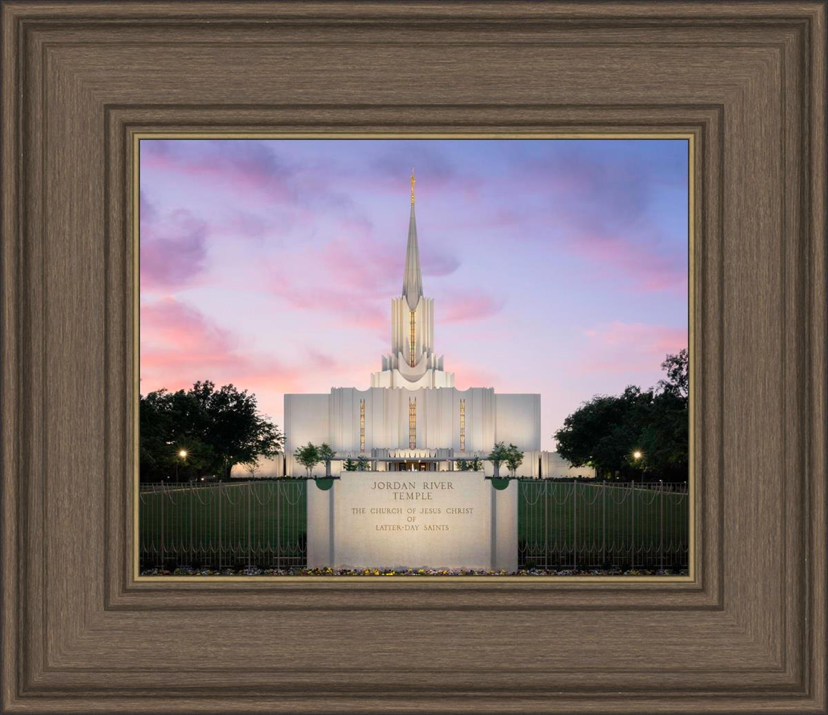 Jordan River Temple Eventide