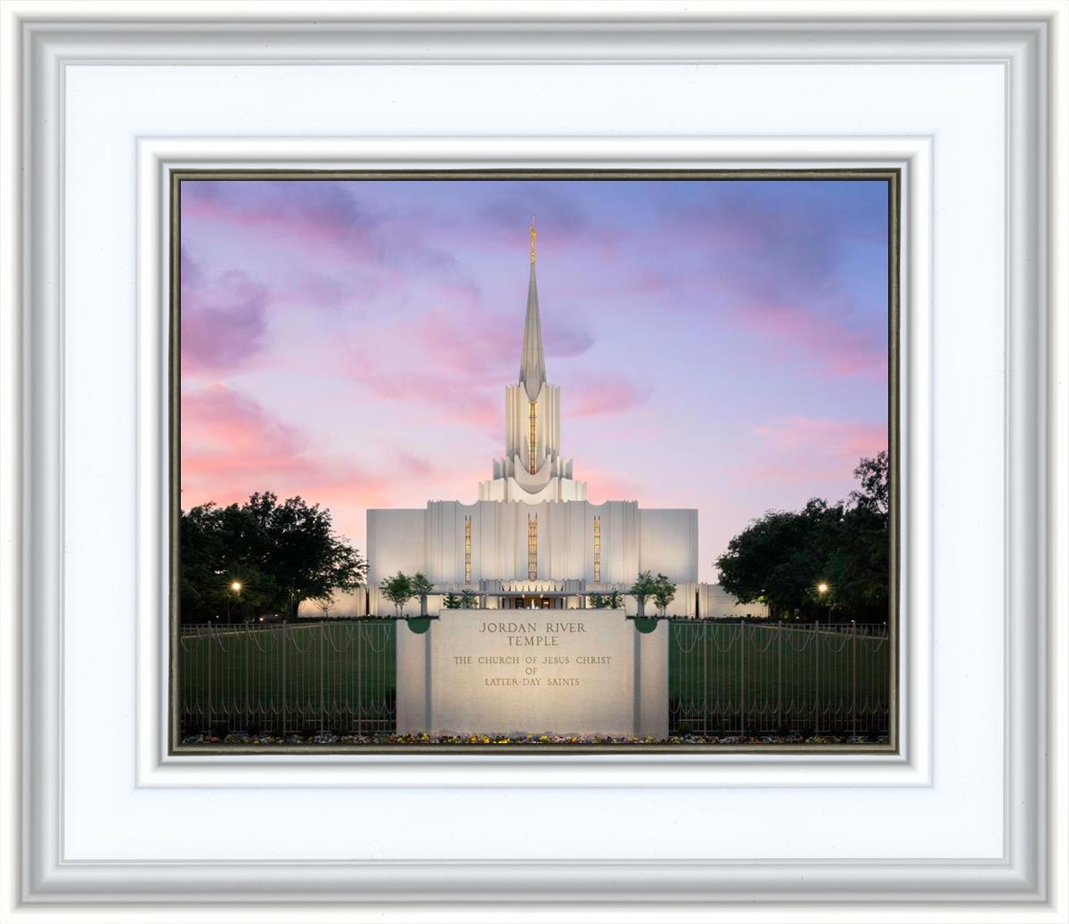 Jordan River Temple Eventide