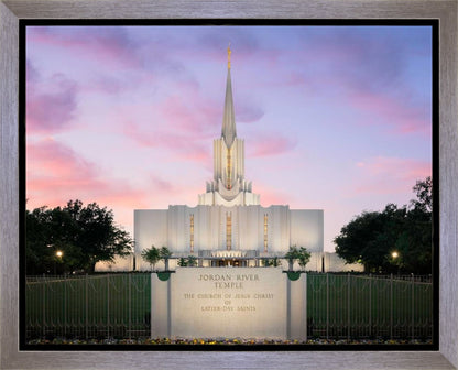 Jordan River Temple Eventide