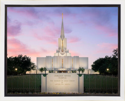 Jordan River Temple Eventide