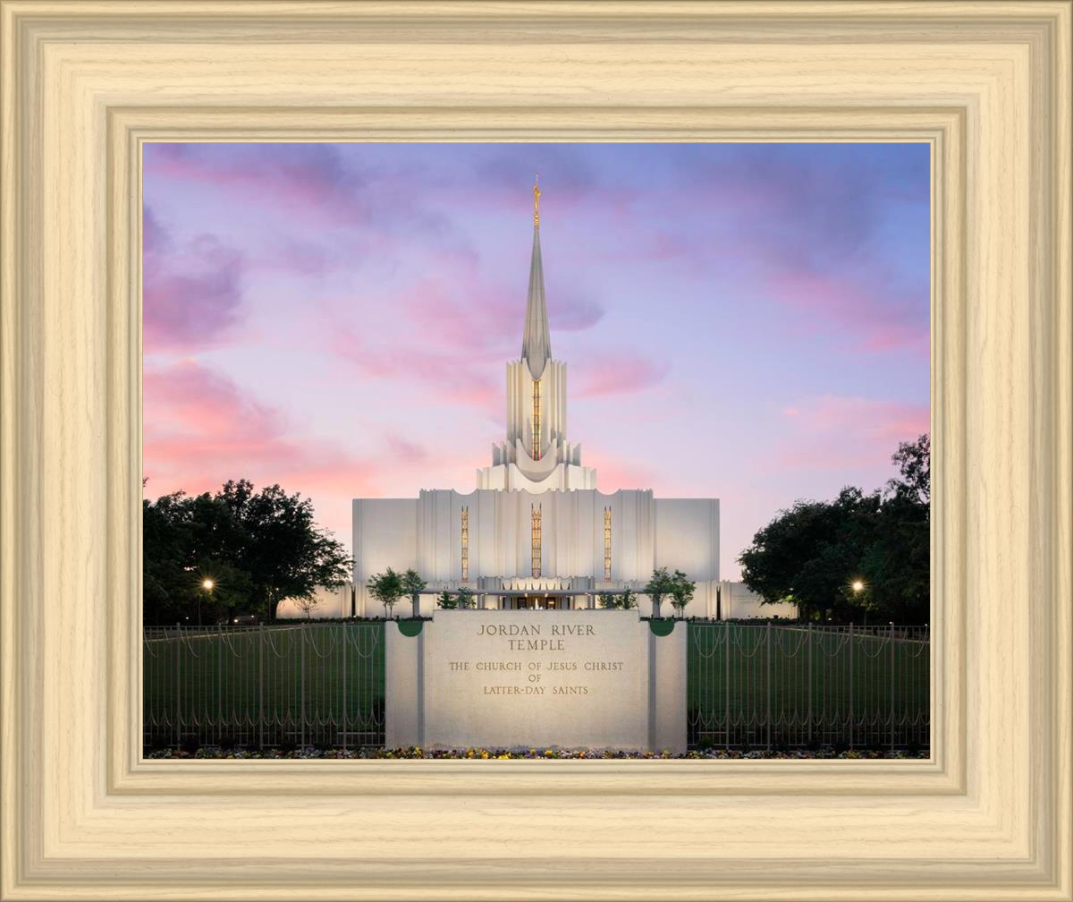 Jordan River Temple Eventide