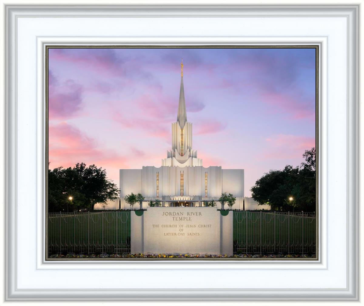 Jordan River Temple Eventide