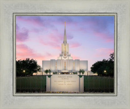 Jordan River Temple Eventide