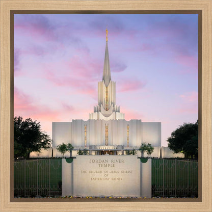 Jordan River Temple Eventide