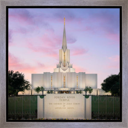 Jordan River Temple Eventide
