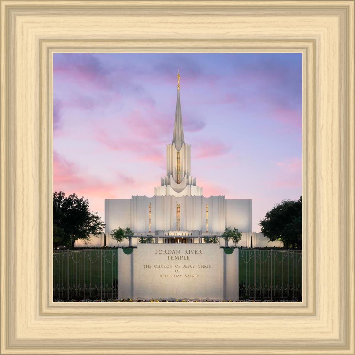 Jordan River Temple Eventide