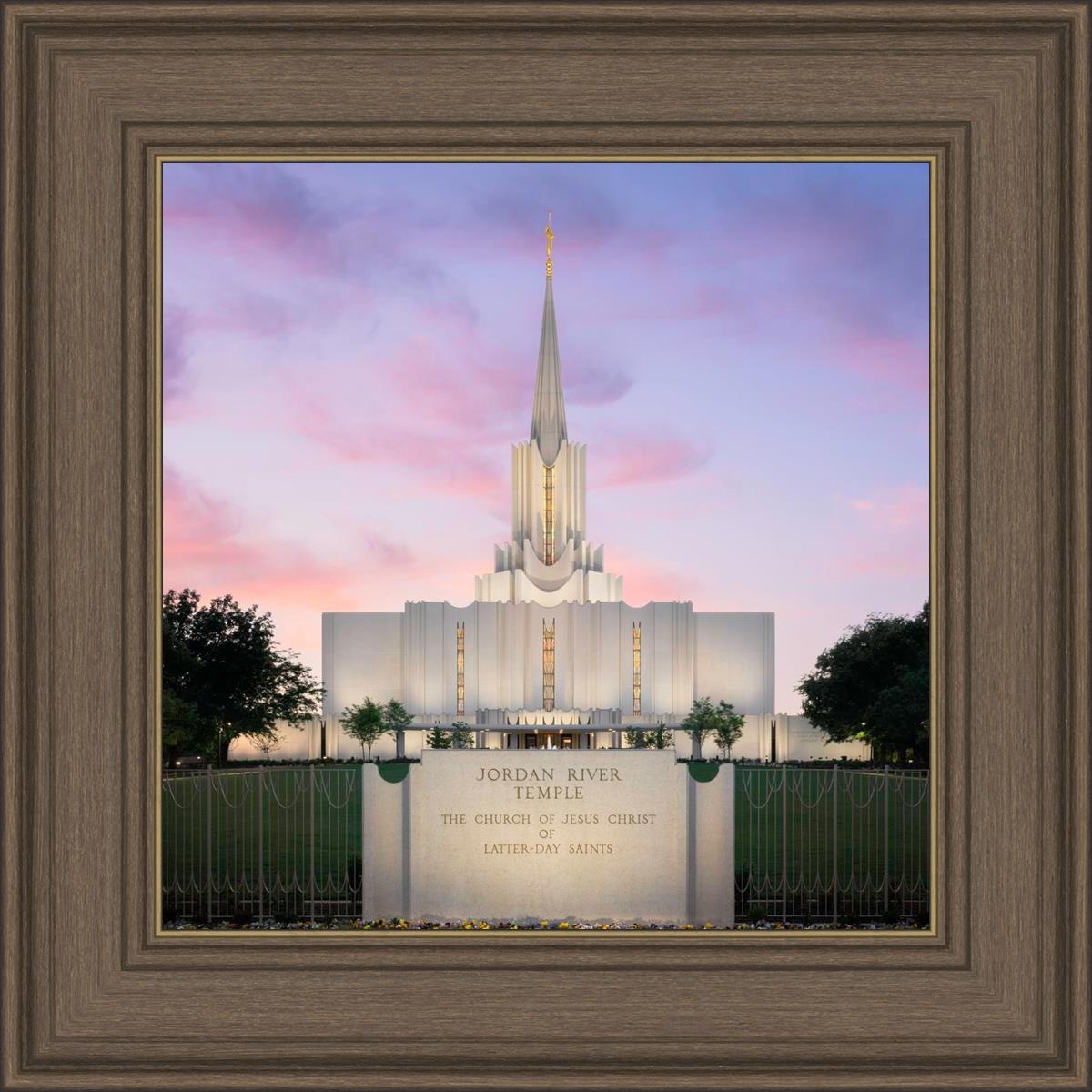 Jordan River Temple Eventide