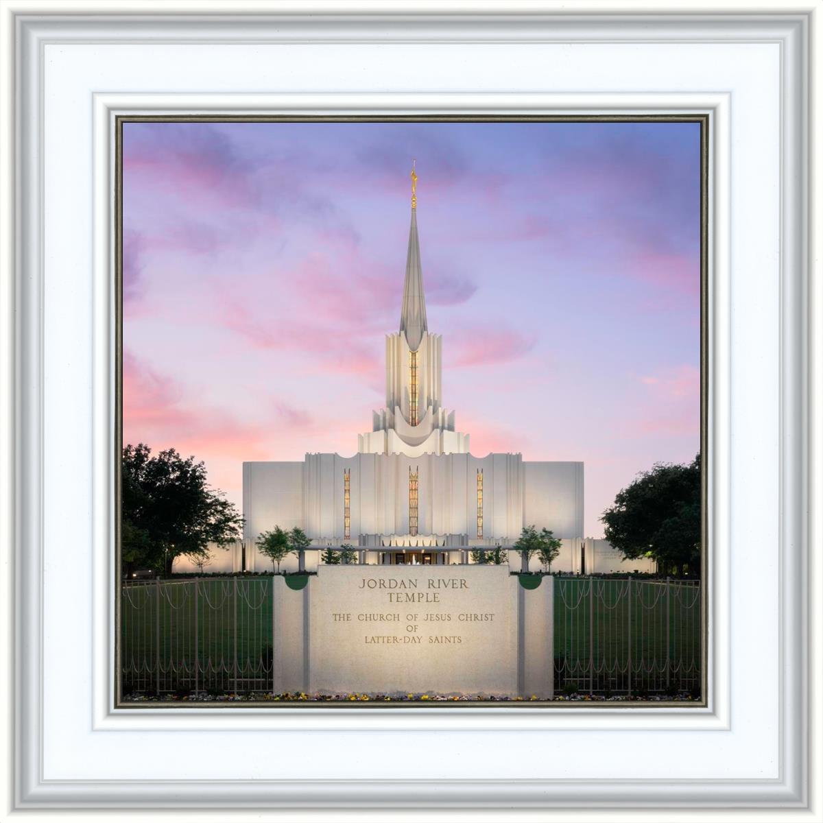 Jordan River Temple Eventide