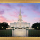 Jordan River Temple Eventide