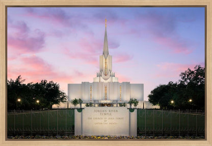 Jordan River Temple Eventide