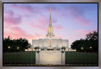 Jordan River Temple Eventide