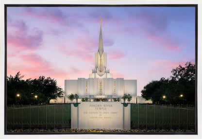 Jordan River Temple Eventide