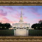Jordan River Temple Eventide