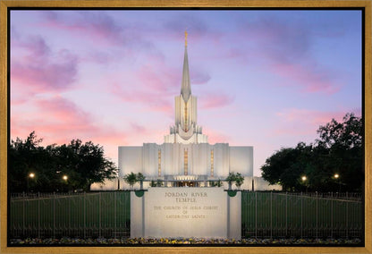 Jordan River Temple Eventide