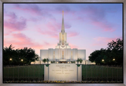 Jordan River Temple Eventide