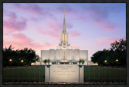 Jordan River Temple Eventide